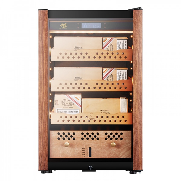 H54SX-U2K Precious LED Digital Controller Spanish Cedar Cabinet Cigar Humidor